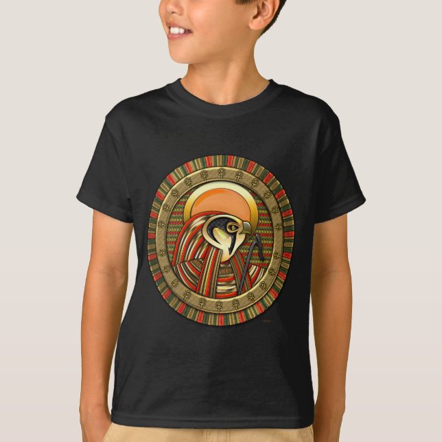 Camiseta Ra egipcio de dios del sol (Anverso)