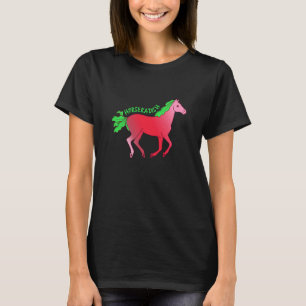 Camiseta Rábano Picante Caballo Animal Ganadería Rábano Ver