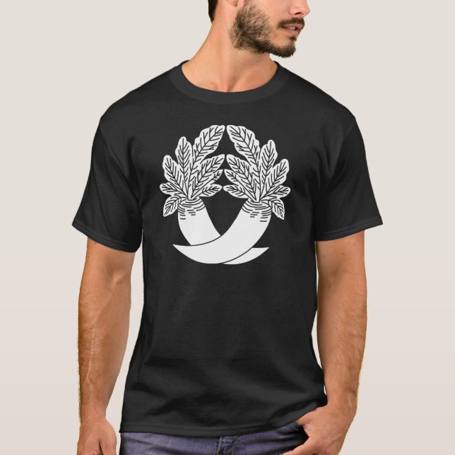 Camiseta Rábanos que se cruzan (Anverso)