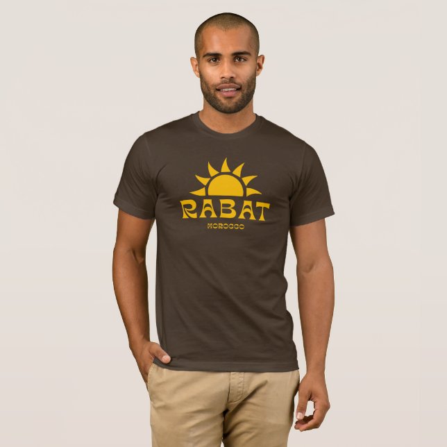 Camiseta RABAT Morocco Sun (Anverso completo)