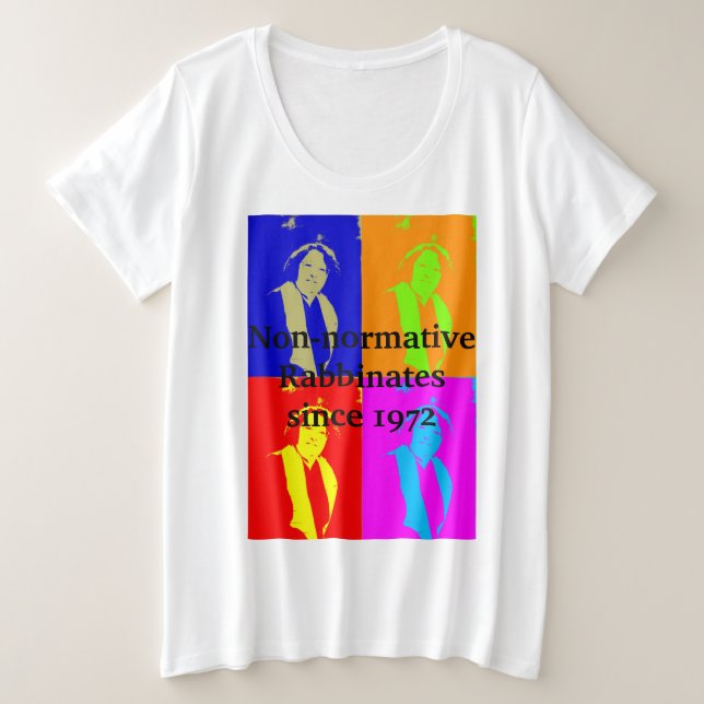 Camiseta Rabbinante no Normativa (Anverso del diseño)