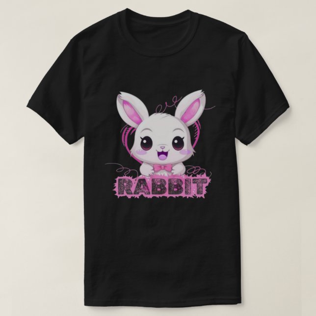 CAMISETA RABBIT (Diseño del anverso)