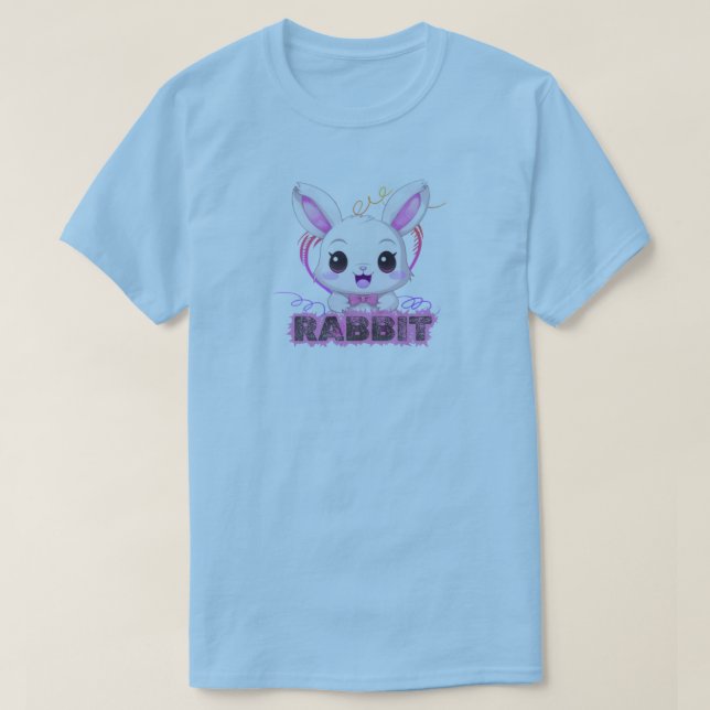 CAMISETA RABBIT (Diseño del anverso)
