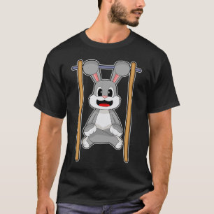 Camiseta Rabbit Bodybuilder Pull ups Bodybuilding
