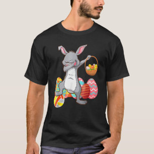 Camiseta Rabbit Dabbing con Chicas de la cesta de huevos de