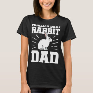 Camiseta Rabbit Dad Bunny Animal Mejor Padre