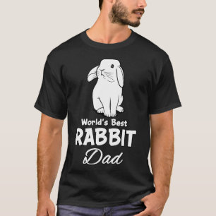 Camiseta Rabbit Dad Cute Bunny Regalo Para Los Hombres Padr
