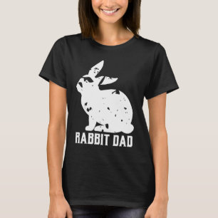 Camiseta Rabbit Dad Mens Dueño de Niños Mascota Bunny Easte