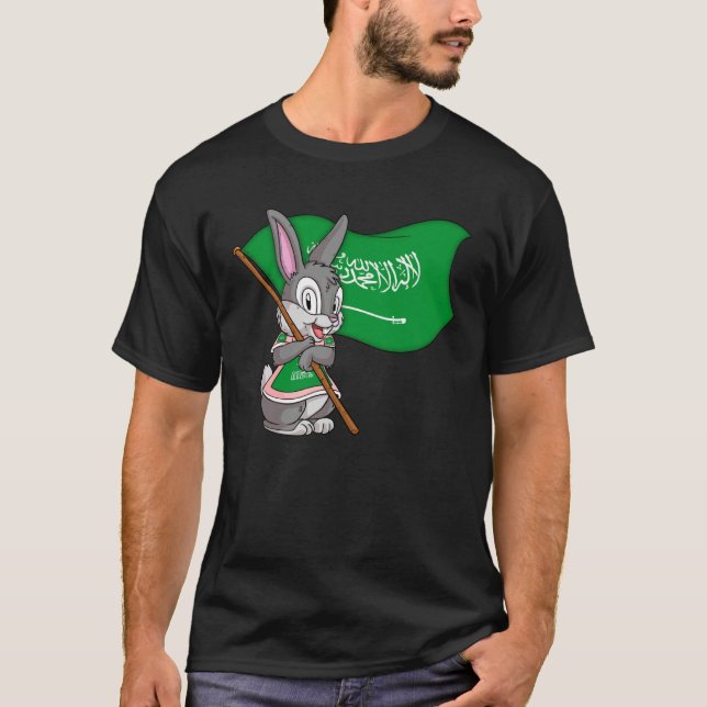 Camiseta Rabbit de Arabia Saudita (Anverso)