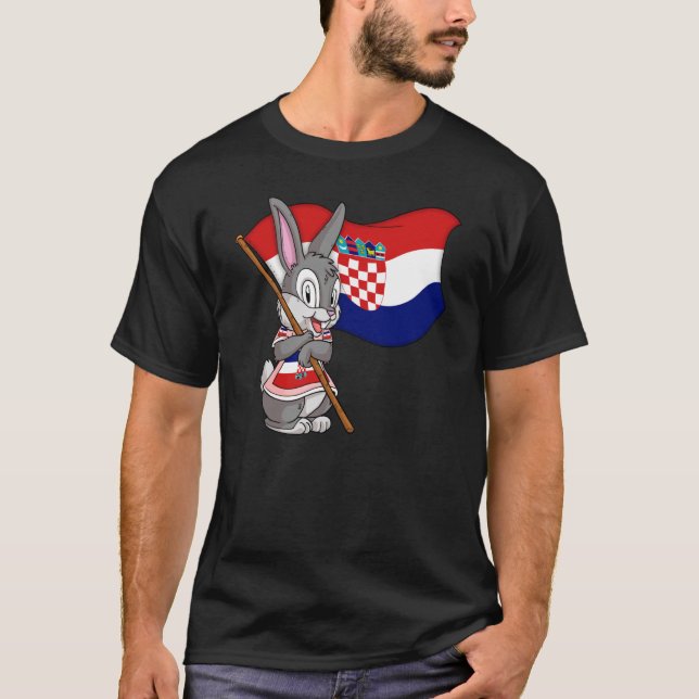 Camiseta Rabbit de Croacia (Anverso)