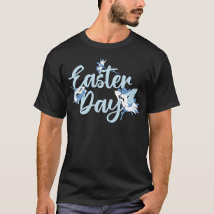 Camiseta Rabbit de Pascua y Floral