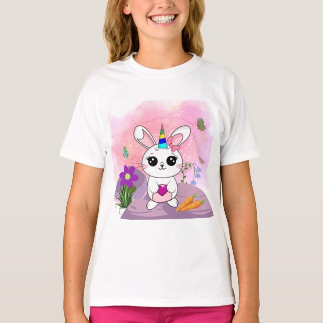 Camiseta Rabbit design  (Anverso)