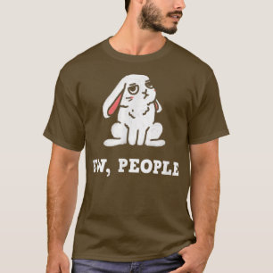 Camiseta Rabbit Ew People diseña para los amantes de los co
