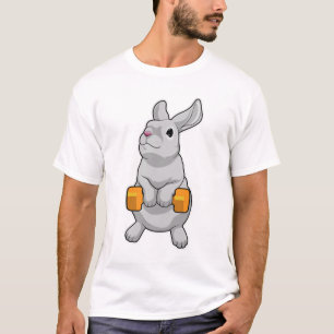 Camiseta Rabbit Fitness Dumbbell