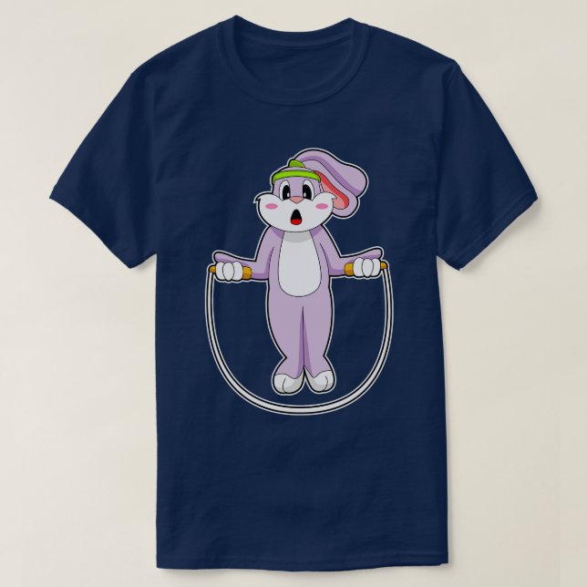 Camiseta Rabbit Gymastics Rope (Diseño del anverso)