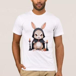 Camiseta Rabbit Halloween Cute Adorable Gracioso Animal Mag