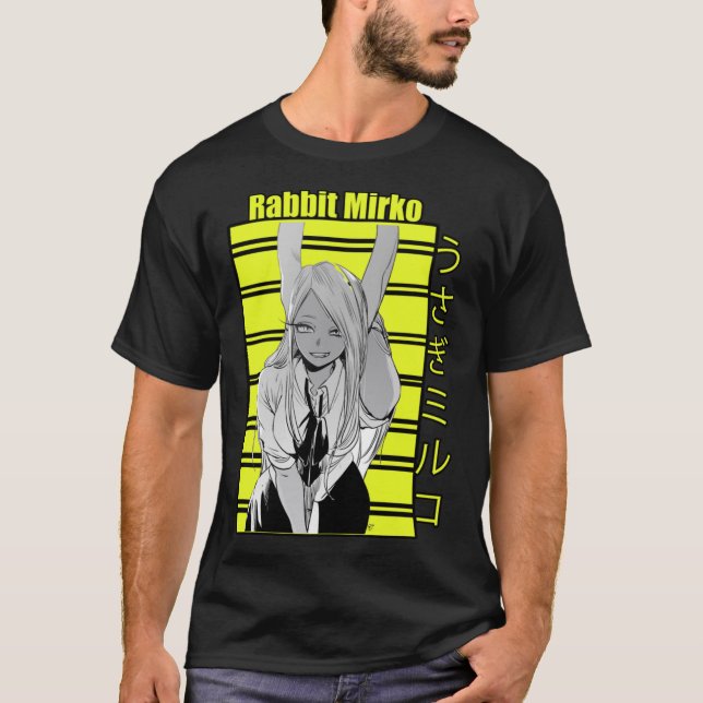 Camiseta Rabbit Hero Mirko  Essential T-Shirt (Anverso)