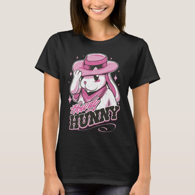 Camiseta Rabbit Howdy Hunny (Anverso)