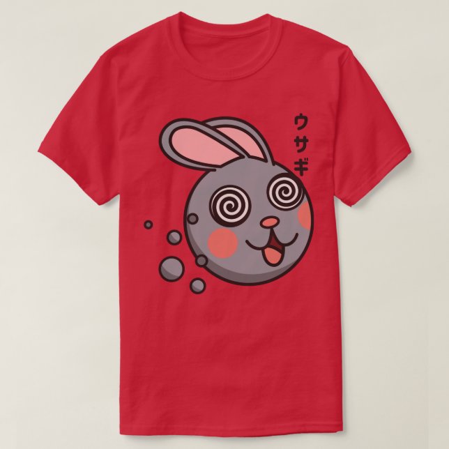 Camiseta Rabbit loco (Diseño del anverso)