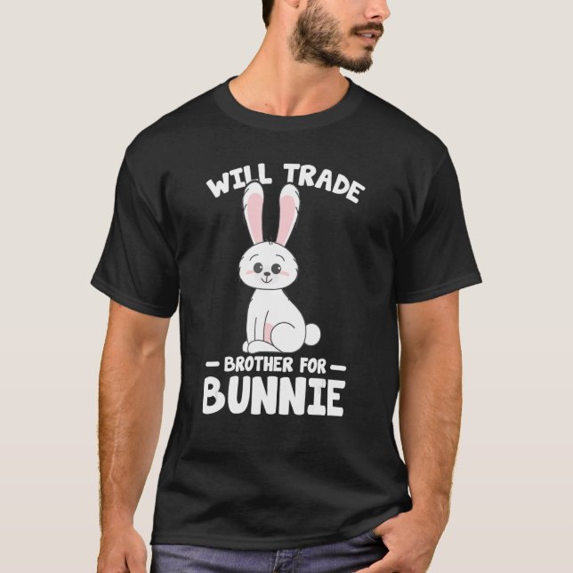 Camiseta Rabbit Lover Conejanos Funny Comerciará Con Herman (Anverso)
