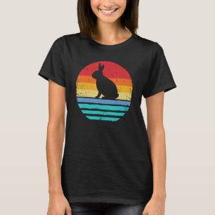 Camiseta Rabbit Lover Shirt Mujeres Niños Retro Bunny