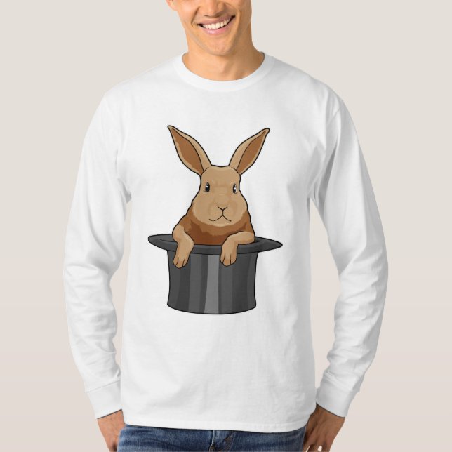 Camiseta Rabbit Magician Magic gorra (Anverso)