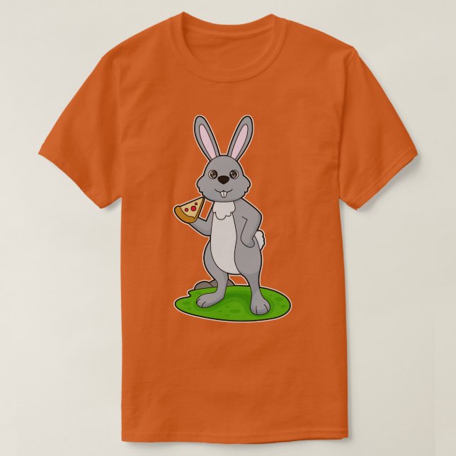 Camiseta Rabbit Pizzeria Pizza (Diseño del anverso)