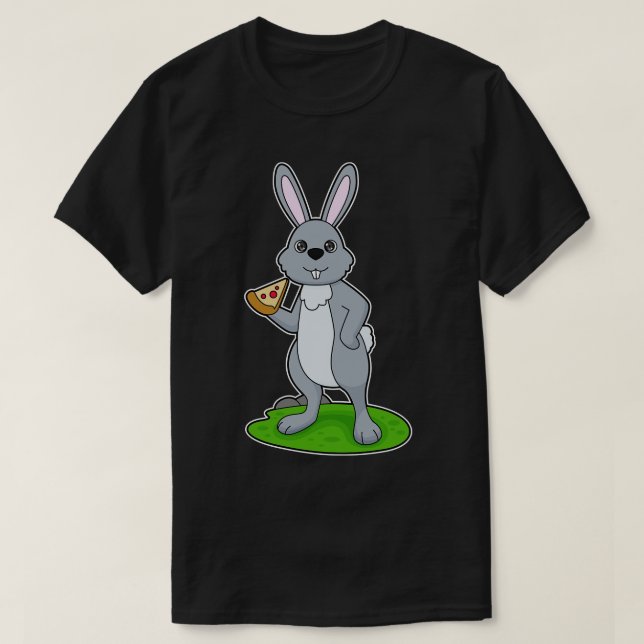 Camiseta Rabbit Pizzeria Pizza (Diseño del anverso)