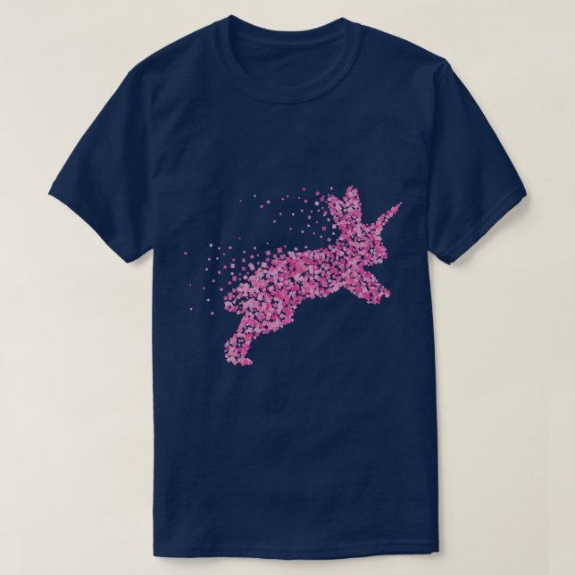 Camiseta Rabbit Rabbit Rabbit Karnickel (Diseño del anverso)