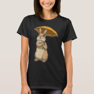 Camiseta Rabbit Raining Umbrella