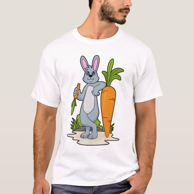 Camiseta Rabbit with Carrot (Anverso)