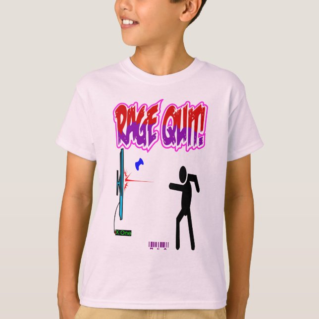 Camiseta ¡Rabia abandonada! (Anverso)