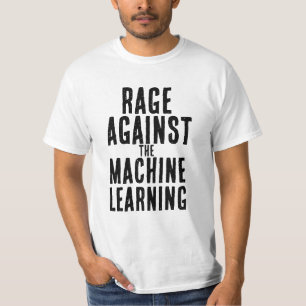 Camiseta Rabia contra el aprendizaje automático