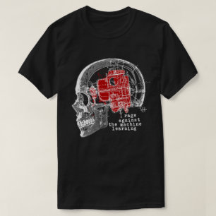 Camiseta Rabia contra el aprendizaje automático