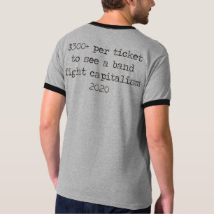 Camiseta Rabia contra mi cuenta bancaria - Más de $300 por