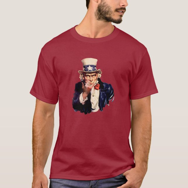 CAMISETA RABIA DE UNCLESAM (Anverso)