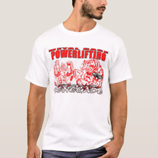 Camiseta rabia metalizado powerlifting