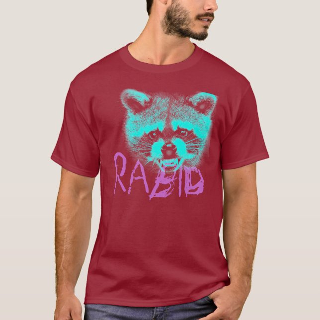 Camiseta Rabid raccoon tee (Anverso)