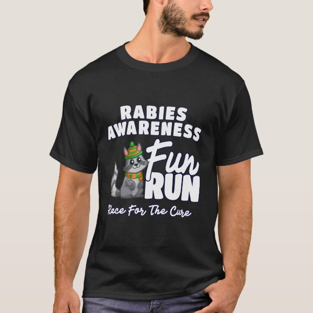 Camiseta Rabies Awareness Fun Run (Anverso)