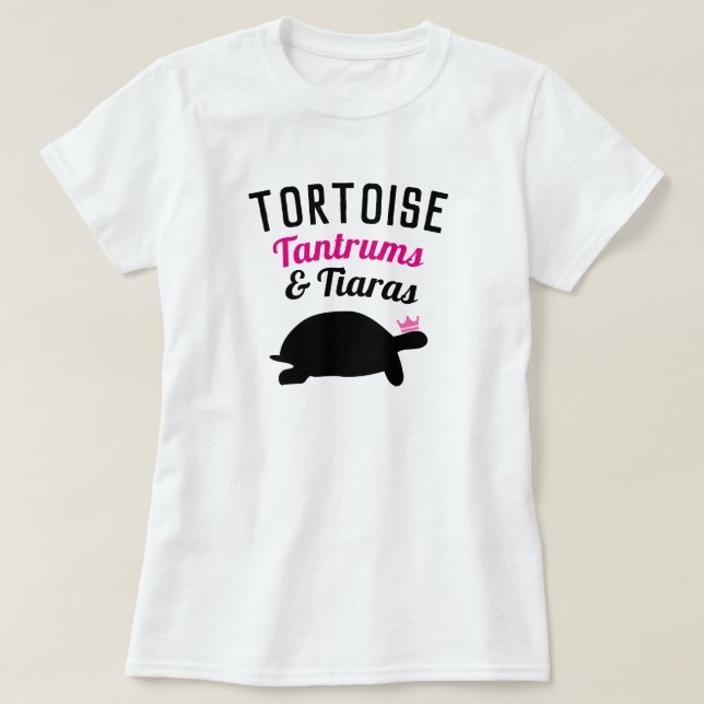 Camiseta Rabietas y tiaras de la tortuga el | (Diseño del anverso)