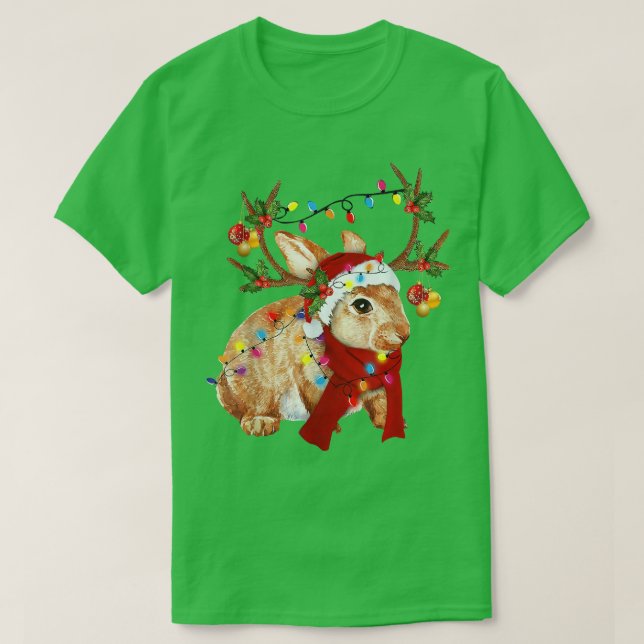 Camiseta Rabit de renos de Santa Lucía Rab de reno (Diseño del anverso)