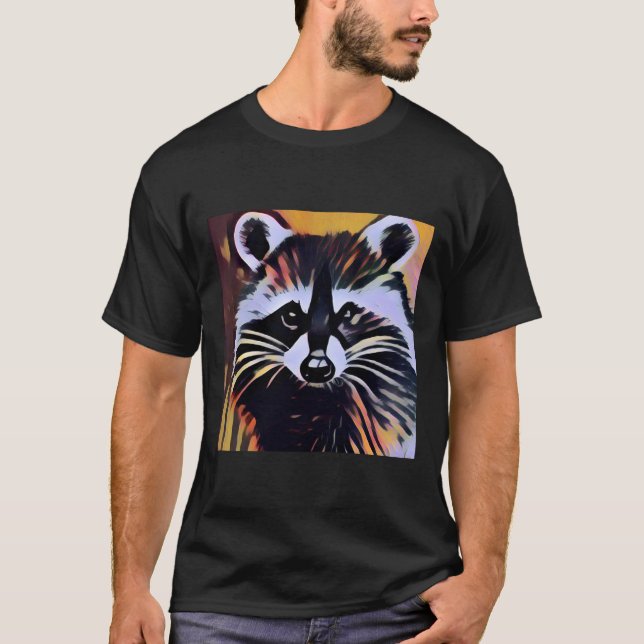 Camiseta Racco caprichoso - Un diseño inspirado en la natur (Anverso)