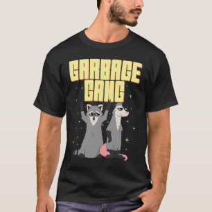 Camiseta Racco de animales de pandillas de basura y Pan de