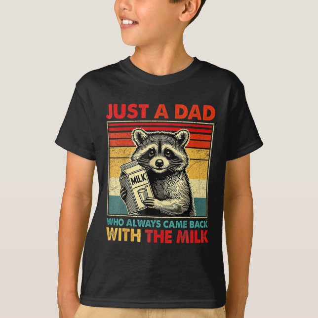 Camiseta Raccon Milk (Anverso)