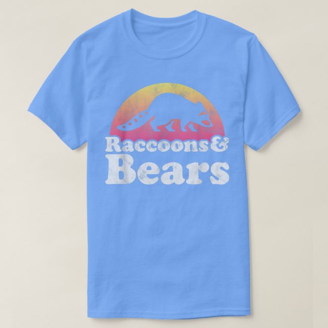 Camiseta Racconones y osos Racco y oso (Diseño del anverso)