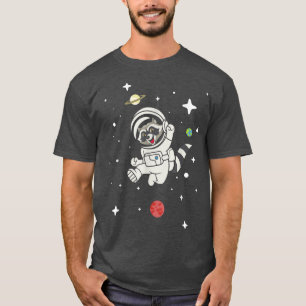 Camiseta Raccoon Astronaut In Space  Raccoon Lover Animal L