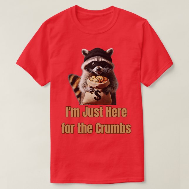 Camiseta Raccoon Bandit 2 (Diseño del anverso)