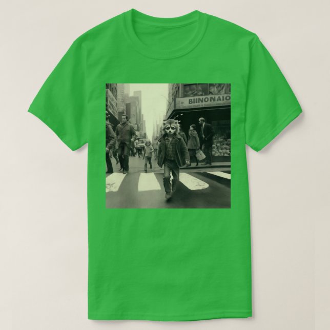 Camiseta Raccoon Boy (Diseño del anverso)