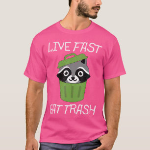 Camiseta Raccoon Camping Senderismo Funny Al Aire Libre
