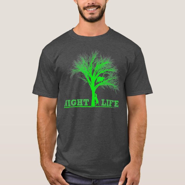 Camiseta Raccoon Coon Caza Noche Vida Raccoon Regalos (Anverso)